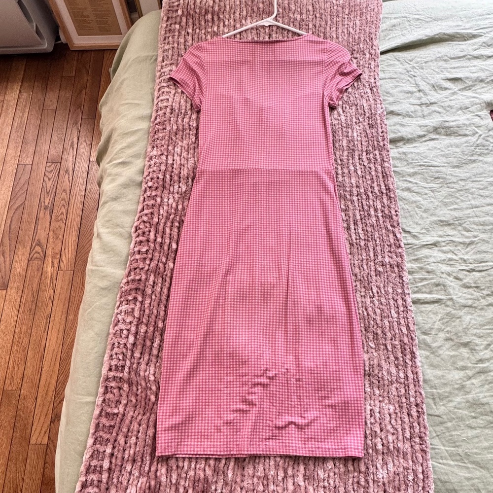 Rouje Vichy Pink Gingham Dress in size 34/0/XS - Picture 5 of 5